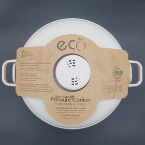 Eco Microwave‎ Pressure Cooker Beige NEW